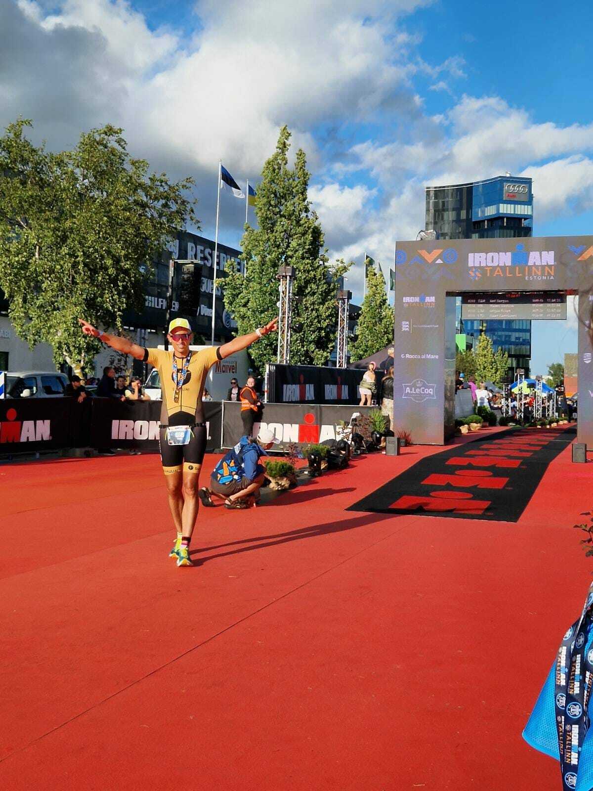 Šiaulietis Grigas Šukys sėkmingai debiutavo IRONMAN varžybose