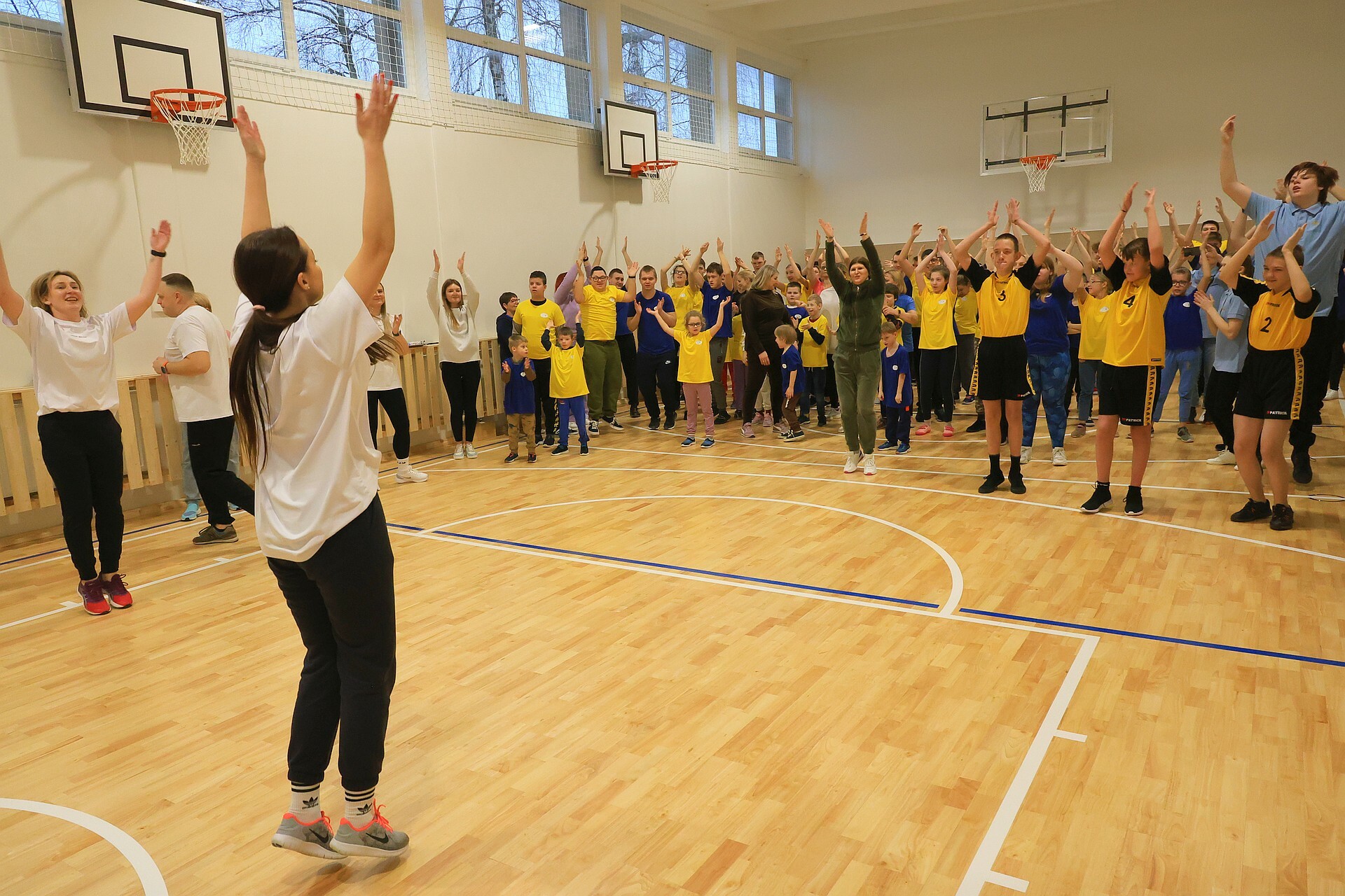 Atnaujinta sporto salė Šiaulių „Ringuvos“...